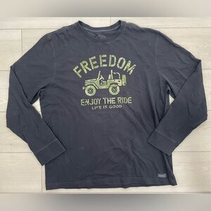 Life Is Good Classic Fit Long Sleeve Tee